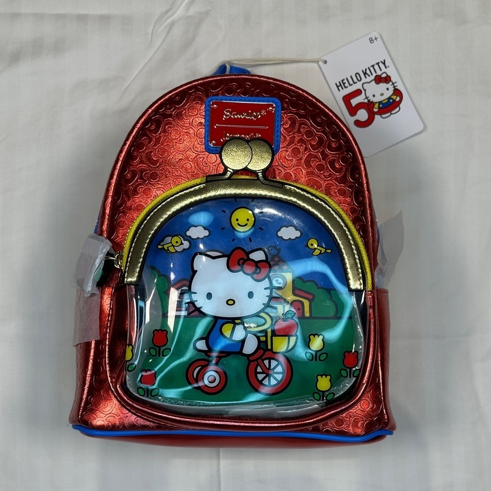 [BAG] LOUNGEFLY x Hello Kitty 50th Anniversary Mini Backpack